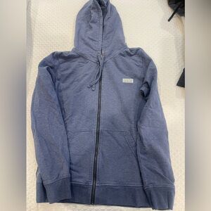 PATAGONIA zip up Hoodie, size XS, color blue